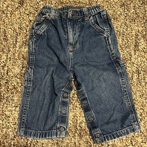 Boys Button Seam Jeans